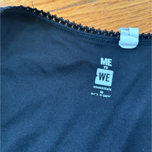 Pacsun me to we floral tie up top - Picture 2 of 3